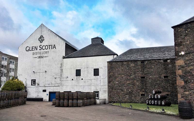 Glen Scotia distillery.