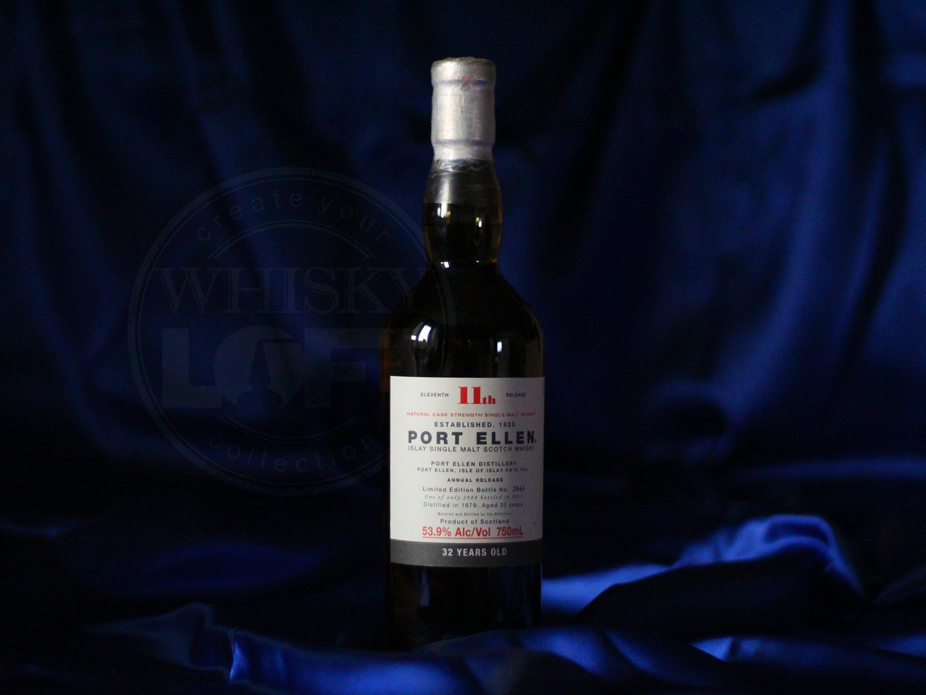 Single Malt Scotch Whisky,  32 years old, 1979 distilled, Bottled 2011.