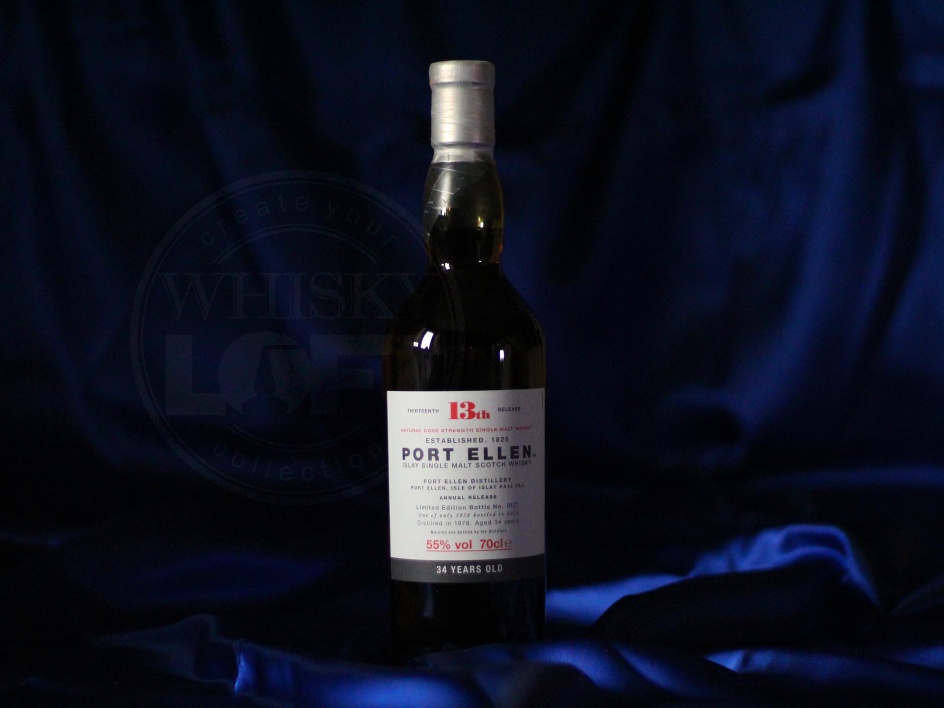 Single Malt Scotch Whisky,  34 years old, 1978 distilled, Bottled 2013.