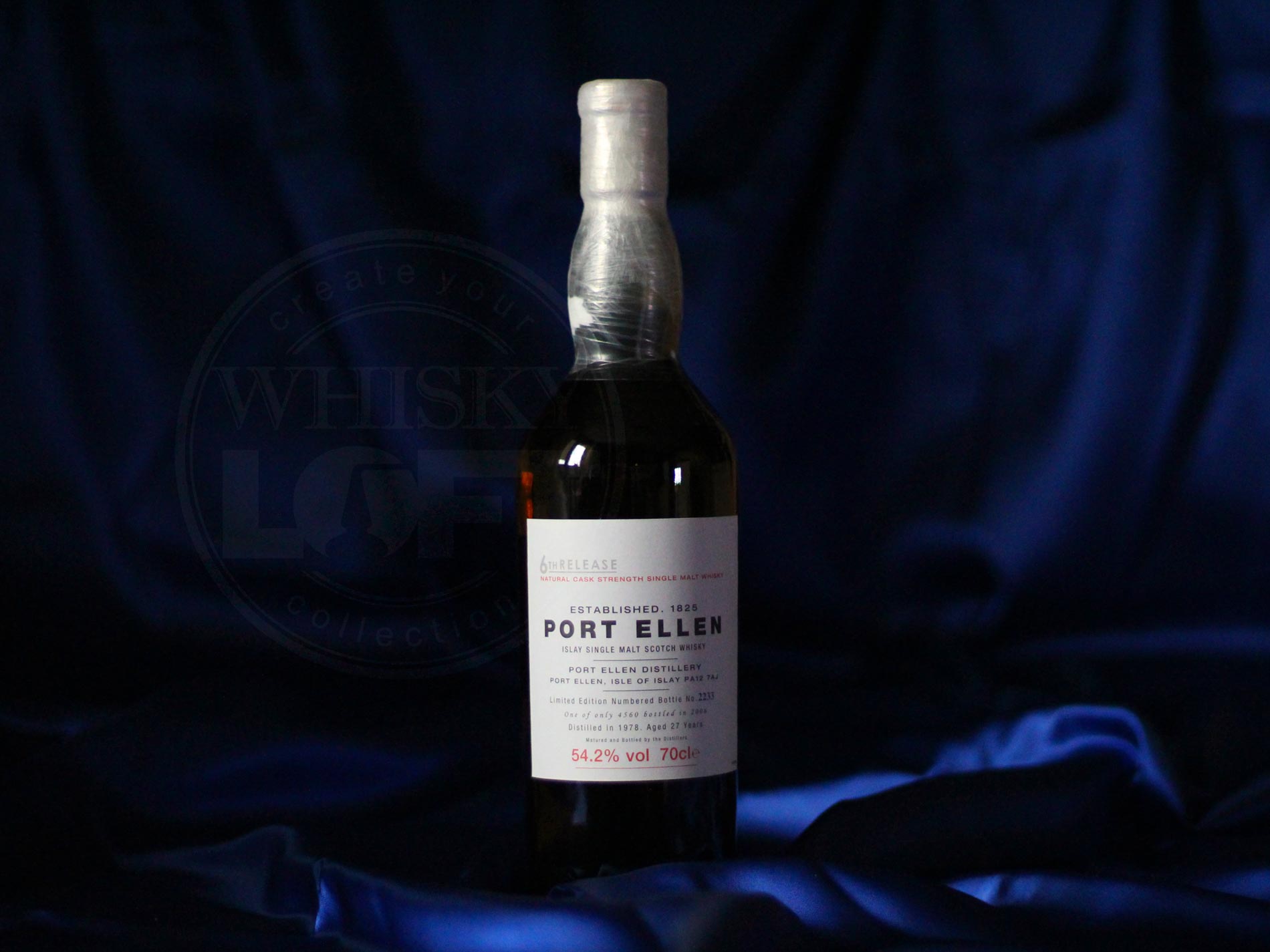 Single Malt Scotch Whisky, 1978 distilled, 27 years old.
