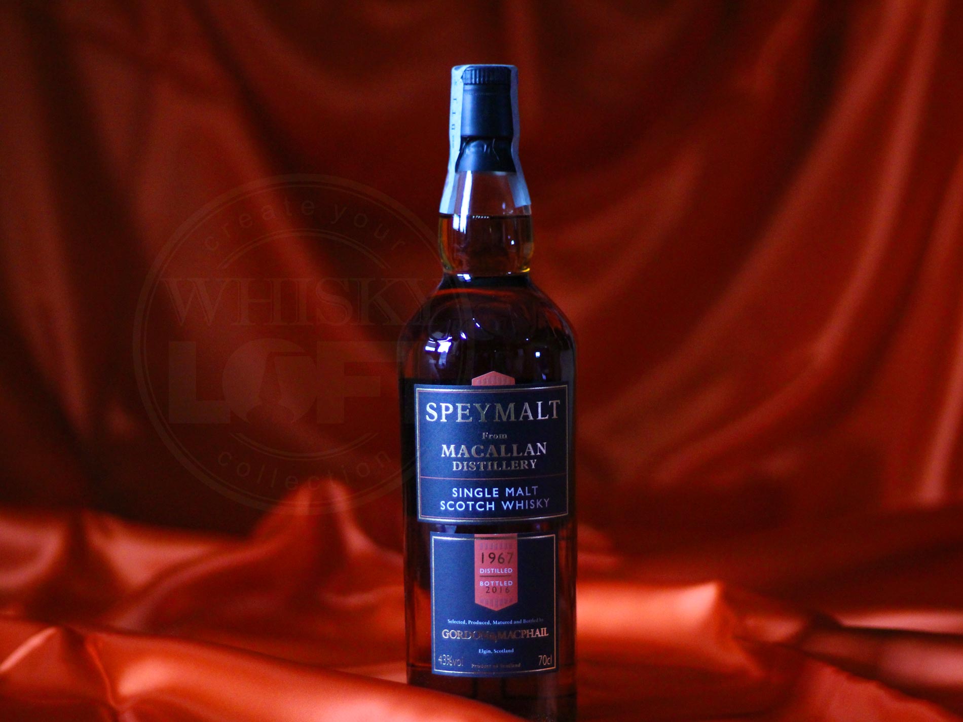 The Macallan, Gordon & MacPhail (GM), Single Malt Scotch Whisky, 1967 distilled.