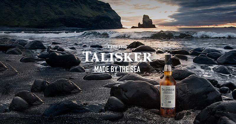 Talisker single malt scotch whisky